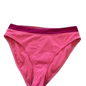 New Salt + cove Pink and Purple Bikini Bottom size junior L
